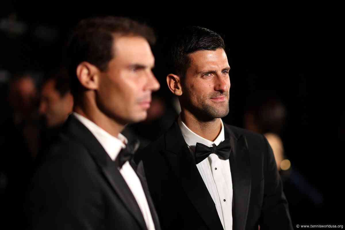 Novak Djokovic celebrated Rafael Nadal to conference with a special message