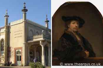 Rembrandt self portrait to be displayed in Brighton this week