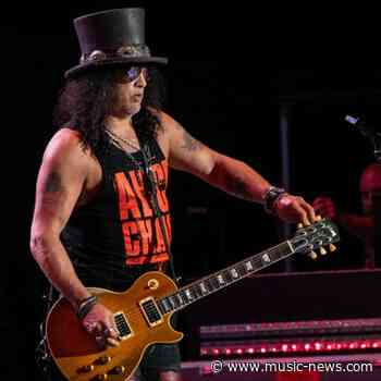Slash admits it was a 'huge honour' getting Brian Johnson and Steven Tyler on blues LP