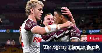 NRL round 10 LIVE: Dolphins hit back with intercept to try to level things against Manly