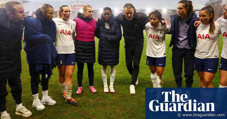 ‘It’s for real’: Tottenham’s exhilarating journey to Women’s FA Cup final