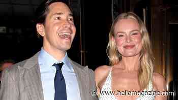 Kate Bosworth is dripping in diamantes in glitzy bridal gown with Justin Long