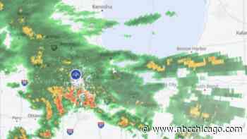 Live Radar: Track heavy downpours as gusty storms roll through Chicago area