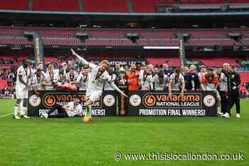 Bromley FC to celebrate promotion with open top bus