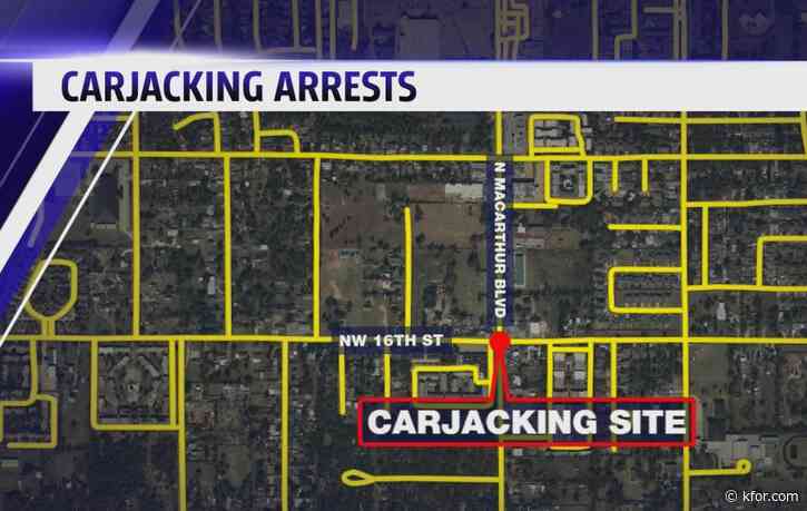 Two arrested after alleged carjacking ends in crash