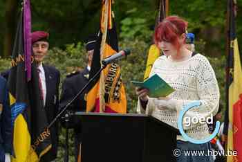 Anaïs Cloots wint poëziewedstrijd en mag gedicht opdragen tijdens herdenking WO II