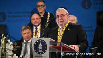 Rabbiner Goldschmidt mit Karlspreis geehrt