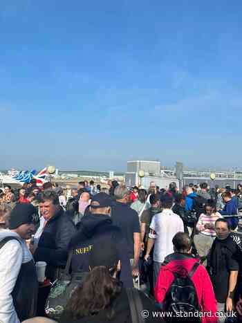 Gatwick Airport terminal evacuated as Eurovision-bound passengers miss flights amid 'absolute carnage'