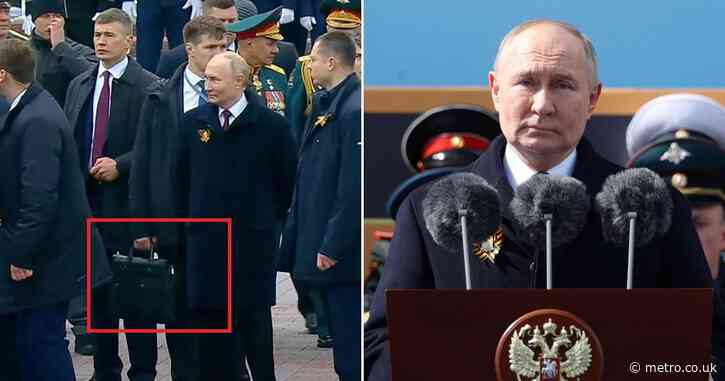 Putin shows off his feared nuclear suitcase that could be used to start WWIII
