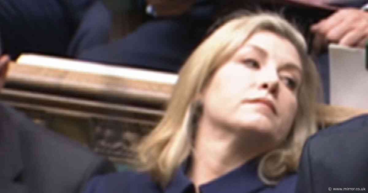 MPs' confused reactions to Natalie Elphicke defection caught on camera - as Penny Mordaunt warns PM
