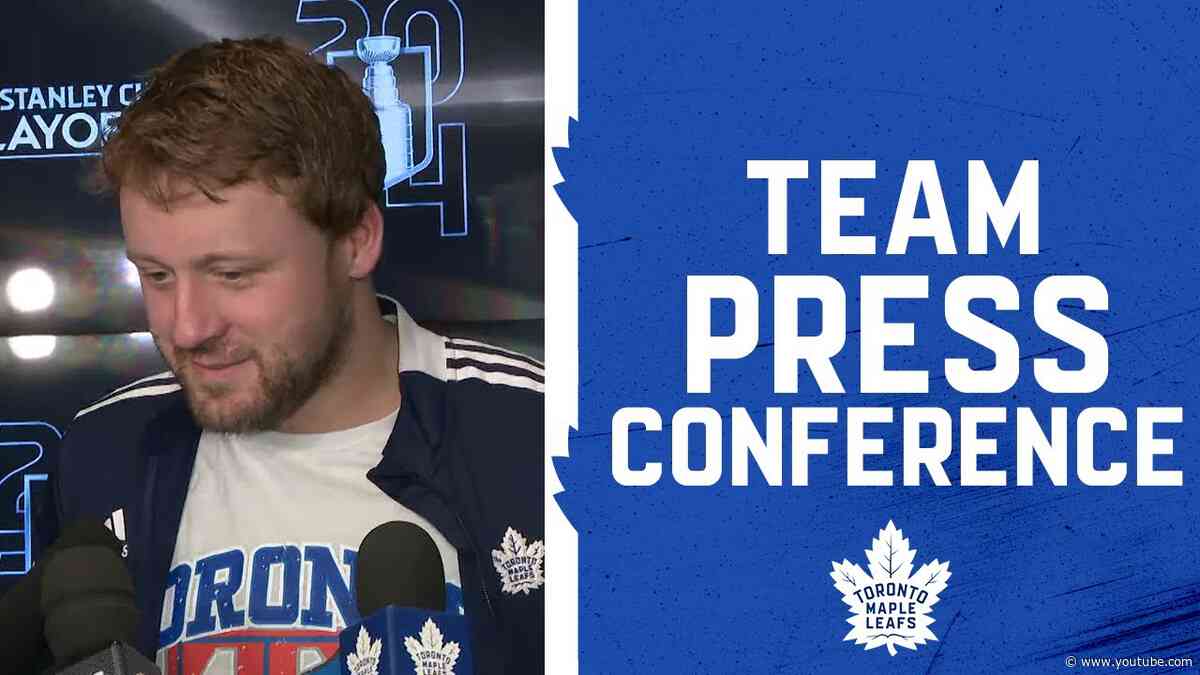 Maple Leafs Media Availability Playoff Practice | May 3, 2024