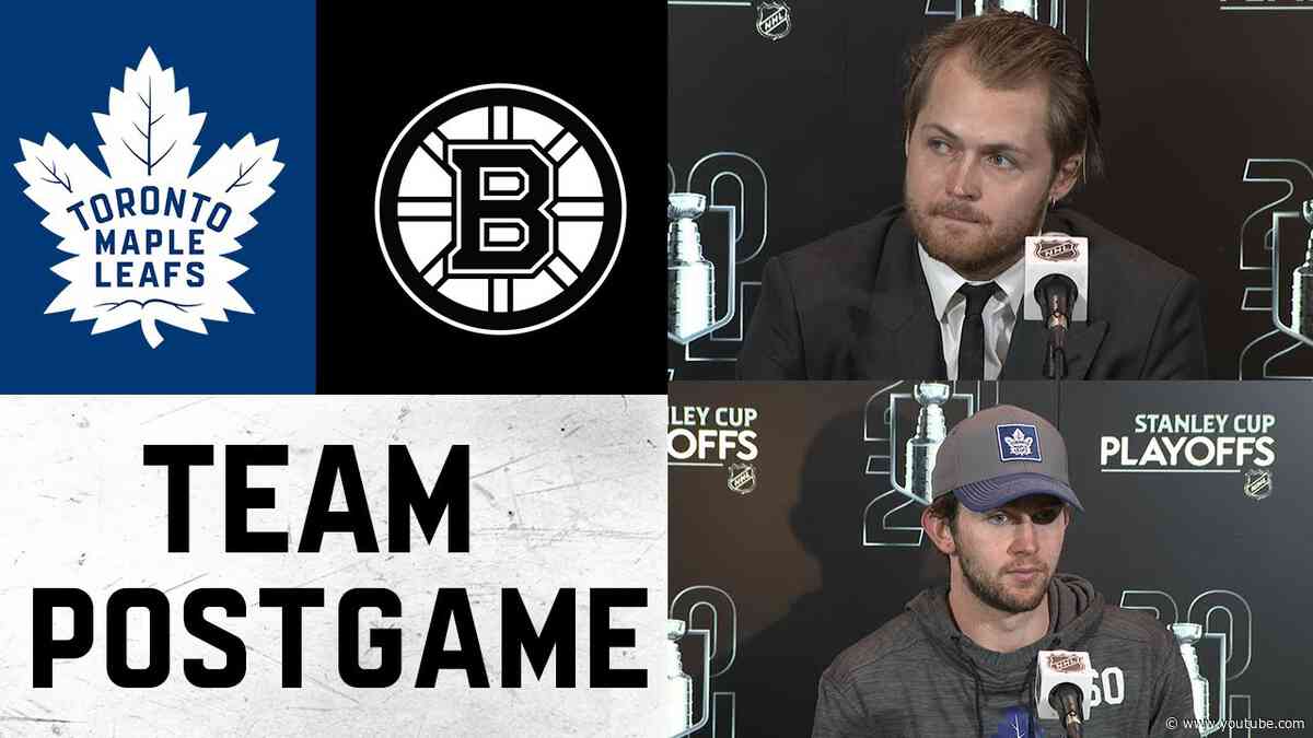 Maple Leafs Media Availability | RD1 GM6 Post Game vs. Boston Bruins | May 2, 2024
