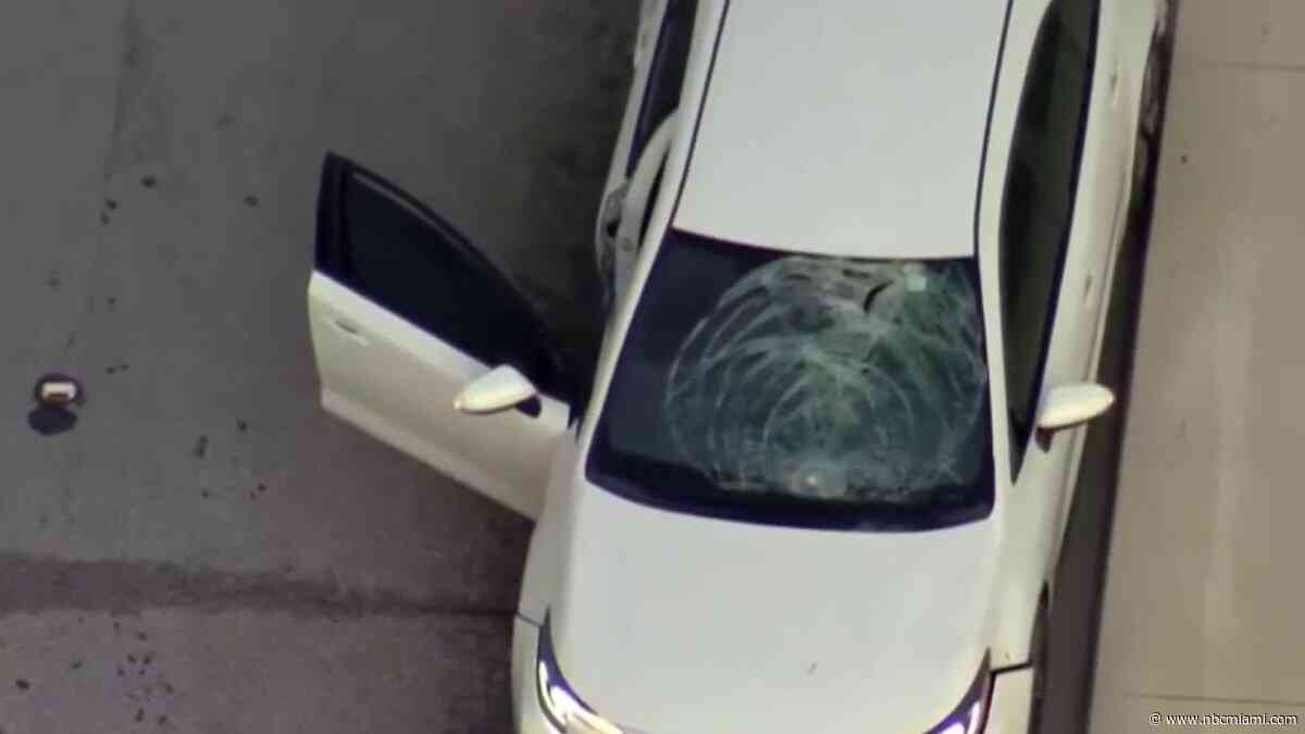 Bicyclist hospitalized after being struck by car in Hollywood