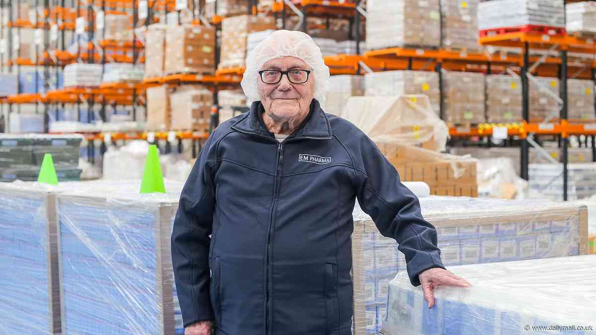 I'm 98 and still work 32 hours a week - I tried to retire for one day but it sent me nuts