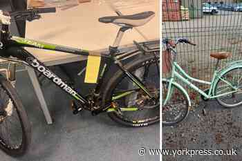 York: Stolen bikes recovered by police as arrests made