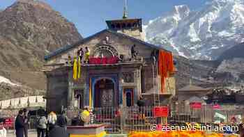 Kedarnath Temple Adorned With 40 Quintals Of Flowers As Portals Open On May 10