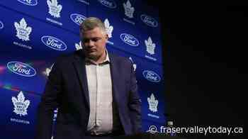 CP NewsAlert: Toronto Maple Leafs fire head coach Sheldon Keefe