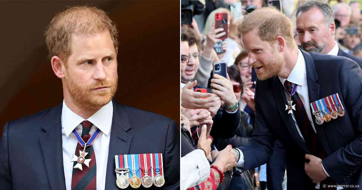 Prince Harry in awkward moment as he gets hassled by fan at Invictus Games event