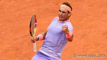 Nadal rallies for first-round win at Italian Open