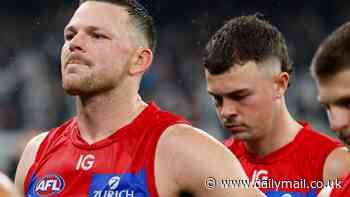 Steven May left raging as controversial umpiring call sees Melbourne lose to Carlton by ONE point
