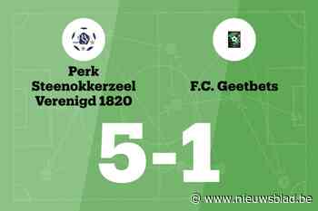 PSV 1820 in tweede helft voorbij FC Geetbets