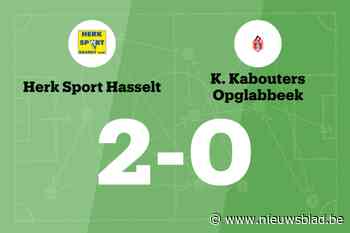 Sterke eerste helft tegen Kabouters Opglabbeek levert Herk Sport zege op