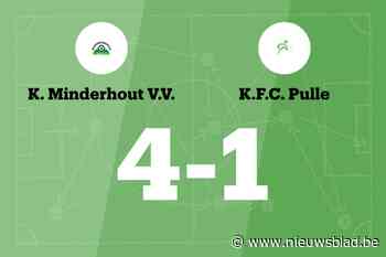 Goossens scoort twee keer voor Minderhout in wedstrijd tegen Pulle