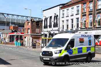 Road closed and buses diverted as shop collapses in Anfield