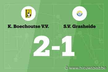 Boechoutse VV wint het duel met Grasheide en beslist in de eerste helft