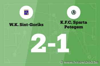 Jens Deneyer en Dieter Van Nuffel pakken winst voor WK Sint-Goriks tegen Sparta Petegem B