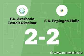 FC Averbode-Okselaar B speelt thuis gelijk tegen SK Pepingen-Halle B