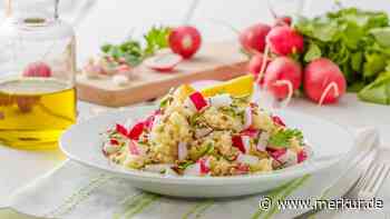 Dieser Couscous-Salat mit Radieschen ist perfekt für eine leichte Mahlzeit an warmen Frühlingstagen