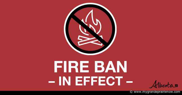 City of Grande Prairie implements fire ban