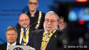 Oberrabbiner erhält Karlspreis: Jüdischer Preisträger redet Politik ins Gewissen