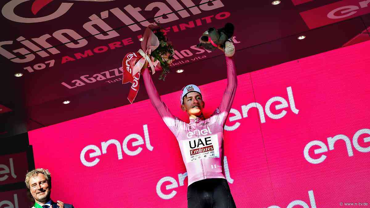 Deutscher fährt nach Hause: Pogacar verteidigt Giro-Führung bei Schotter-Spektakel