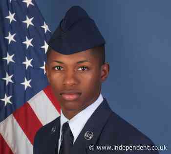 Family of Airman shot dead by police claim officers failed to announce presence before bursting into home as bodycam set to be released