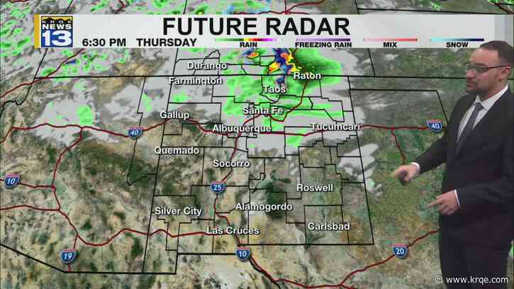 Moisture returns for much of New Mexico this weekend
