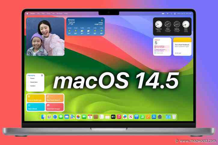 The release candidate of macOS 14.5 is here