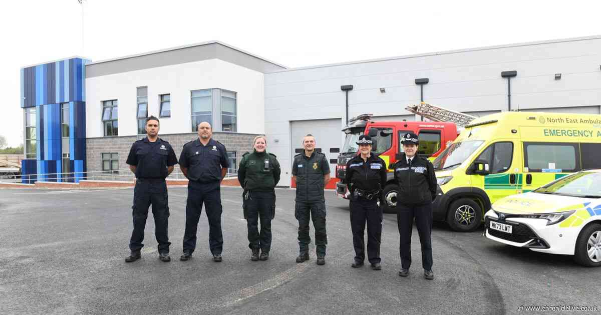 Tyne and Wear Fire and Rescue Service welcomes police and ambulance crews to share station in UK first