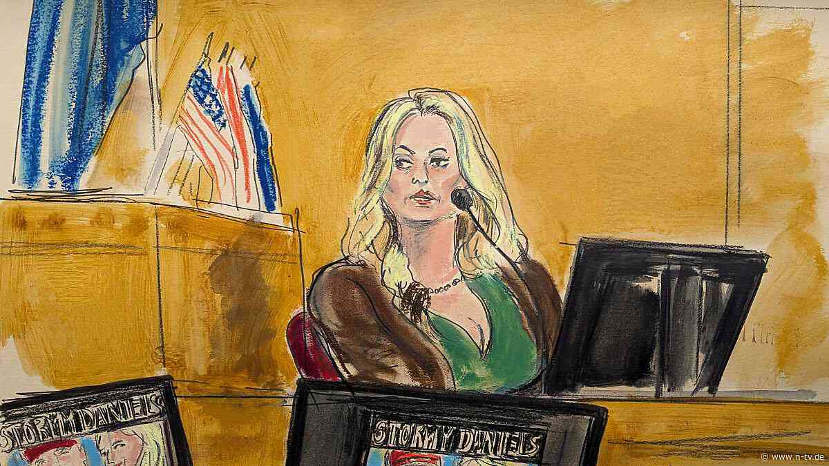 "Gefälschte Sex-Geschichten": Trumps-Anwälte nehmen Stormy Daniels ins Kreuzverhör