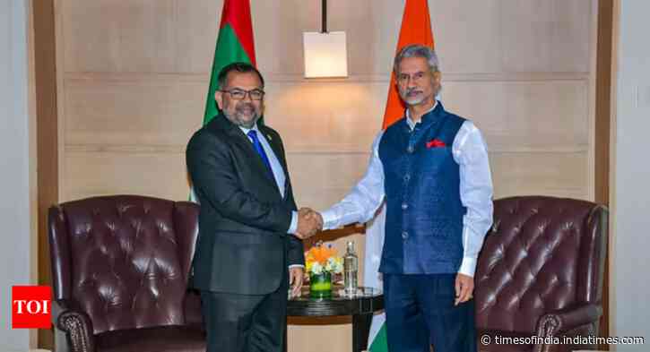 Close ties with neighbours are of great value: MEA Jaishankar to Maldivian counterpart