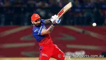 Aussie star plays vital supporting role as Kohli’s stunning knock keeps IPL playoff hopes alive