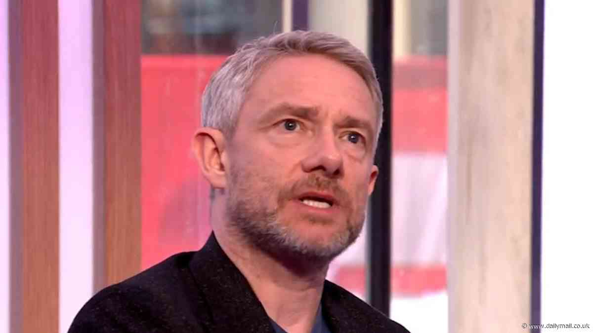 Martin Freeman pays tribute to his 'gentle' and kind' co-star Bernard Hill following his death aged 79