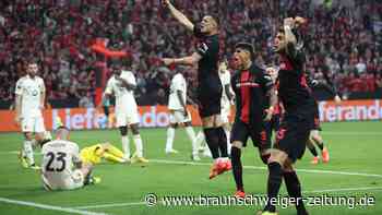 Bayer Leverkusen bleibt unschlagbar - Finaleinzug perfekt
