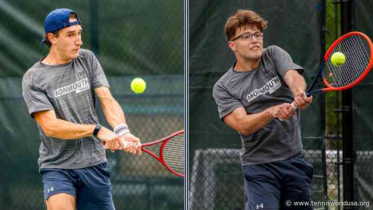 Monmouth Bivol and Hillerby were honored with the All-CAA Singles Awards