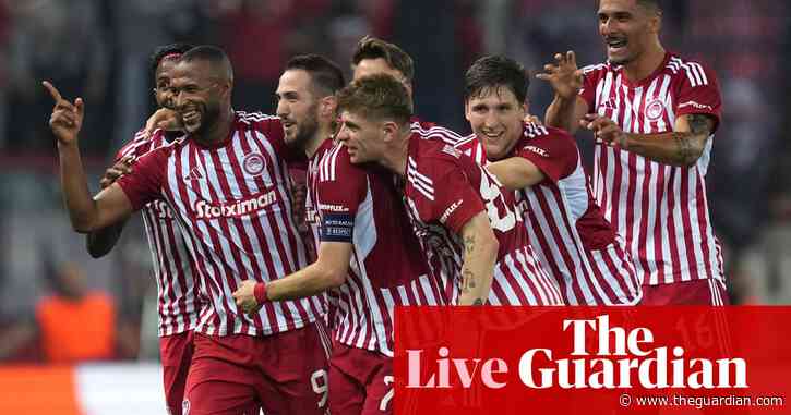 Olympiakos 2-0 Aston Villa (agg 6-2): Europa Conference League semi-final, second leg – as it happened