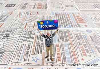 Edinburgh man wins £500k in National Lottery Thunderball