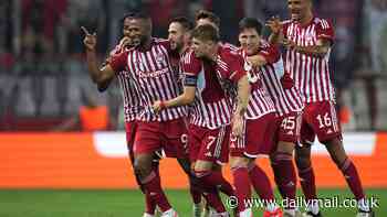 Olympiacos 2-0 Aston Villa (agg 6-2) - Europa Conference League RECAP:  Ayoub El-Kaabi scores another two goals to end Premier League side's dream