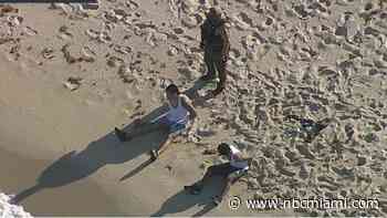 Two men taken into custody at Haulover Beach