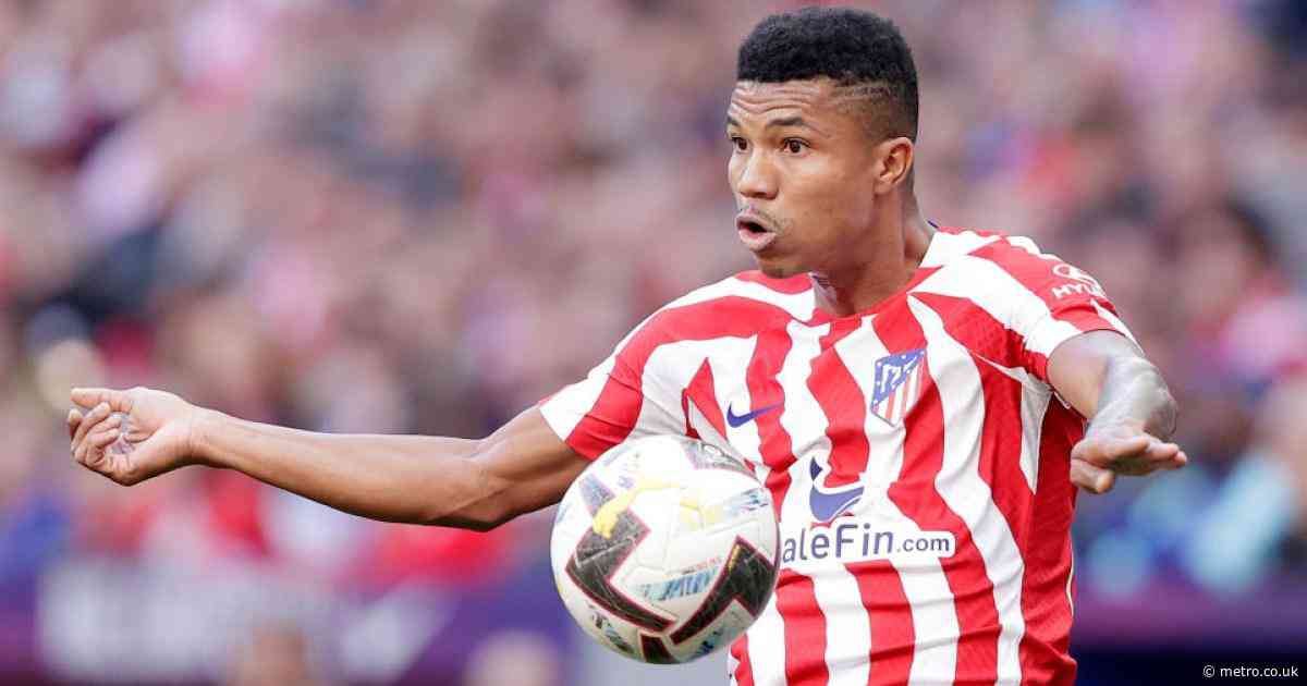 Manchester United and Aston Villa chasing cut-price Atletico Madrid left-back